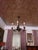 Empire Bronze 6-Arm Chandelier For Sale - Image 6 of 7