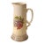 Vintage Limoges Style Pitcher With Grape Motif For Sale