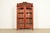 Antique Victorian Carved Cherry Wood Two-Door Bookcase Cabinet, Circa 1880s For Sale - Image 12 of 12