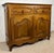Brown French Provincial Oak Server Cabinet With Sliding Shelves, Early 20th Century For Sale - Image 8 of 15