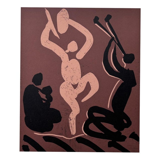 Picasso, Bacchanal with Seated Woman Holding Baby For Sale - Image 7 of 7