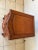 Brown Vintage French Rococo Style Solid Teak 2 Drawer Nightstand. For Sale - Image 8 of 12