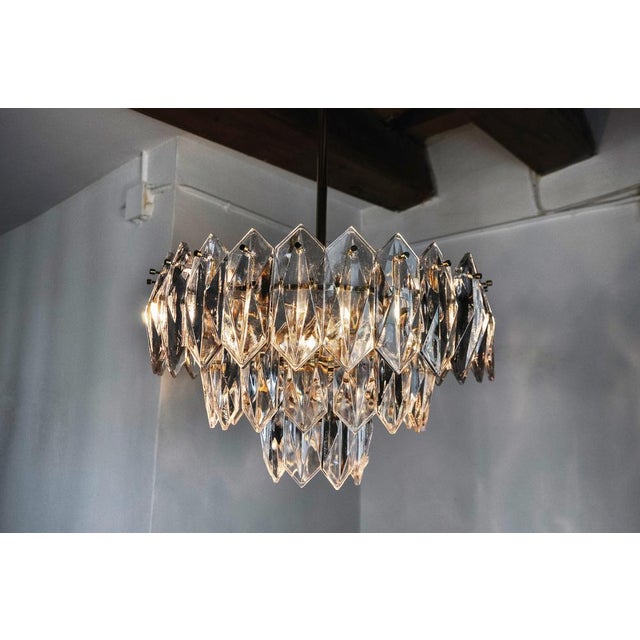 1970s Austrian Chandelier in Cut Glass by J.T Kalmar, 1970 For Sale - Image 5 of 10