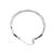 Modern Gabriel & Co 14k White Gold 1.26ctw Diamond Chain Flexible Cuff Bangle Bracelet For Sale - Image 3 of 8