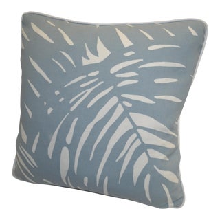 Contemporary Serena & Lily Fabric Palm Pillow For Sale