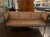 Brown 19th C. Swedish Carved and Painted Settee For Sale - Image 8 of 8