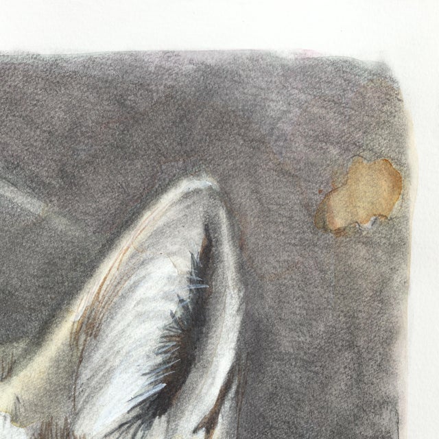 I Said I Understand but I Didn't - Original Narrative Figurative Watercolor and Graphite Painting For Sale - Image 4 of 6