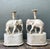 Late 20th Century Vintage Carved Wood Elephant Candlesticks - A Pair For Sale - Image 5 of 12