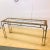 Burlwood & Chrome Console Table | Milo Baughman For Sale - Image 11 of 11