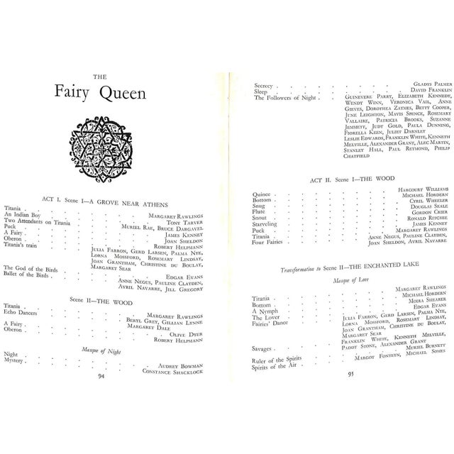 "The Fairy Queen: Royal Opera House, Covent Garden" 1948 Mandinian, Edward For Sale - Image 10 of 12