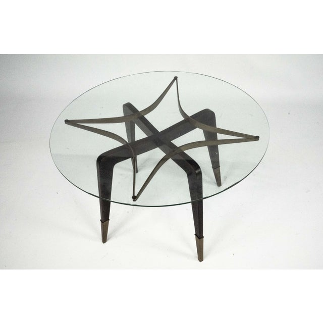 Mid-Century Modern Round Coffee Table by Paolo Buffa, 1950s For Sale - Image 11 of 17