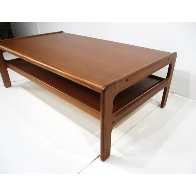 Peter Hvidt Peter Hvidt Styled Teak Coffee Table Denmark For Sale - Image 4 of 8