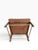 Vintage Pair of Empress Brass Lounge Chairs Attributed to Mastercraft in Clarence House Tibet Fabric For Sale - Image 9 of 16