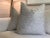 Contemporary Kravet Animal Spot Raised Velvet in Taupe Down-Filled Pillows- a Pair For Sale - Image 3 of 6