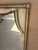 Gold Large Hollywood Regency Trompe l'Oeil Draped Giltwood Mirror For Sale - Image 8 of 10