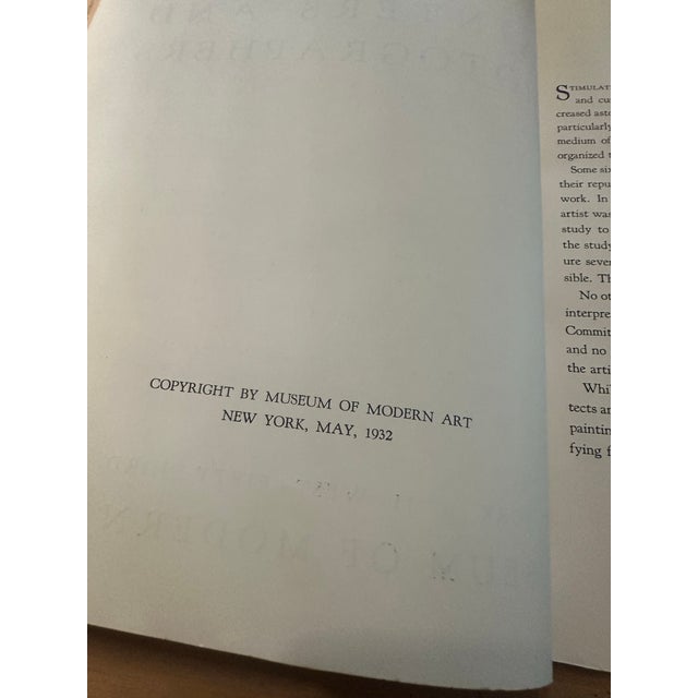 1st Ed 1932 Moma Lincoln Kirstein Murals by American Painters and Photographers For Sale - Image 11 of 12