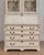 European two-part vitrine cabinet with fine carvings, circa 1790 For Sale - Image 15 of 17