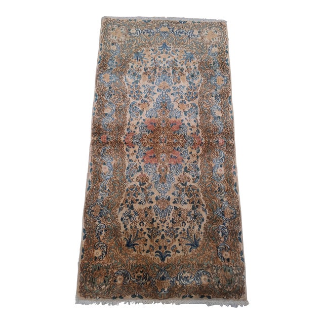 Circa 1930 Persian Kerman Rug For Sale