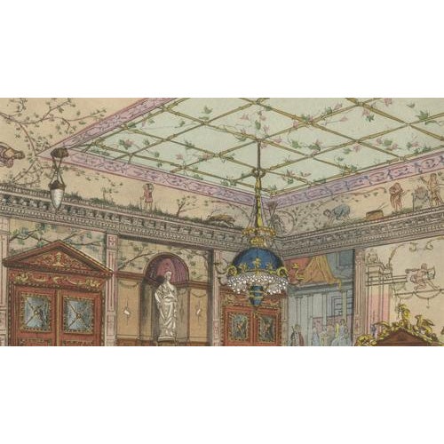 Henry-René dAllemagne, Renaissance Splendour: The Grand Dining Room, 1900s, Print For Sale - Image 9 of 11