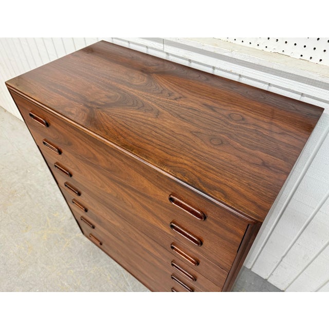 Mid-Century Modern Mid-Century Modern Jack Cartwright Rosewood High Chest For Sale - Image 3 of 7