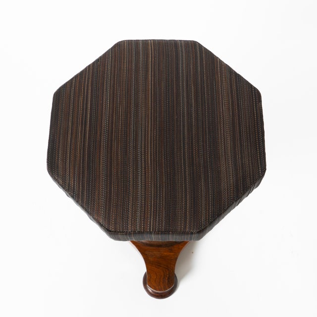 American Empire Rosewood Piano Stool, 1830 For Sale - Image 4 of 4