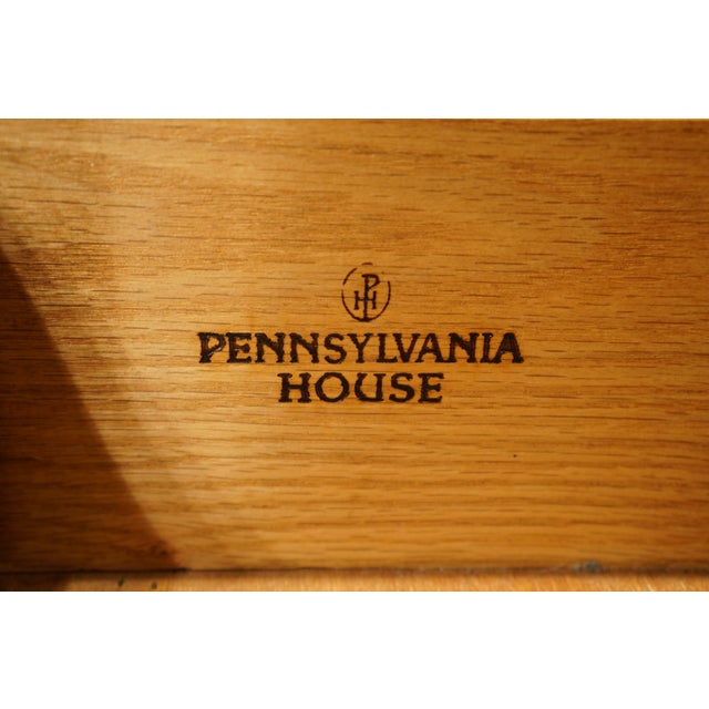 Pennsylvania House Solid Cherry Traditional Style 36" Wall Unit / Media Armoire For Sale - Image 9 of 13