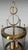 Mid 20th Century Neoclassical French Brass and Blown Glass Lantern For Sale - Image 9 of 18