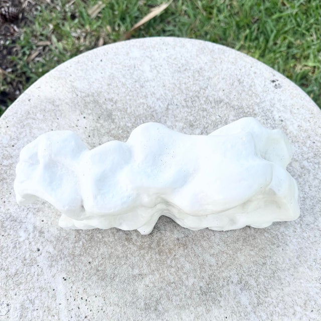 Early 21st Century Minimalist Abstract Textured Plaster Sculpture For Sale - Image 5 of 8