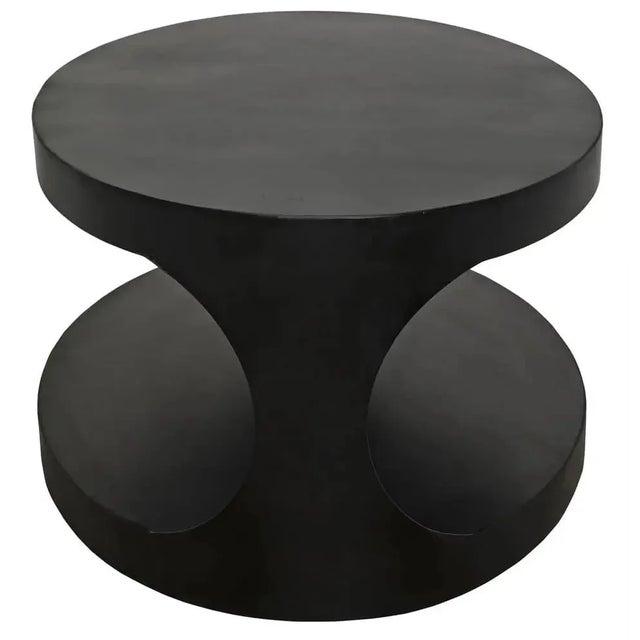 Noir NOIR Eclipse Oval Coffee Table, Black Iron For Sale - Image 4 of 6