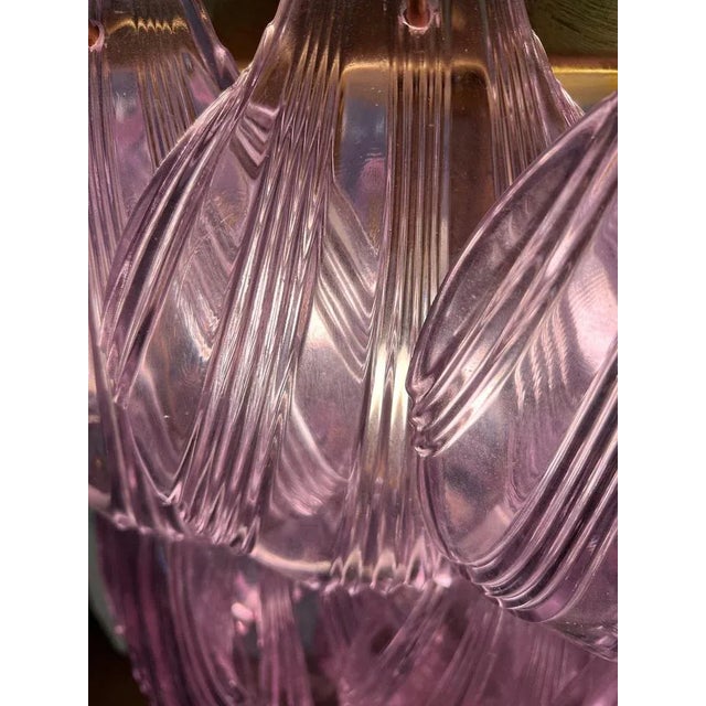 1990s Murano Shell Glass Ceiling Lights, 1990s, Set of 2 For Sale - Image 5 of 13