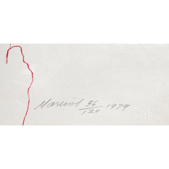 Op Art Lizard Kiss, Marisol Escobar Lithograph For Sale - Image 3 of 5