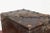 Wood Chinese Antique Wooden Cash Box with Chain For Sale - Image 7 of 13