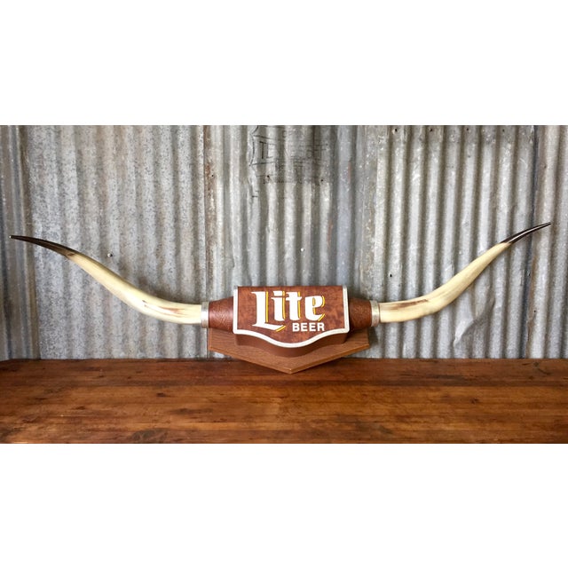 vintage miller lite light up sign