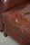 Dark Cognac-Colored Sheepskin Armchairs, Set of 2 For Sale - Image 14 of 16