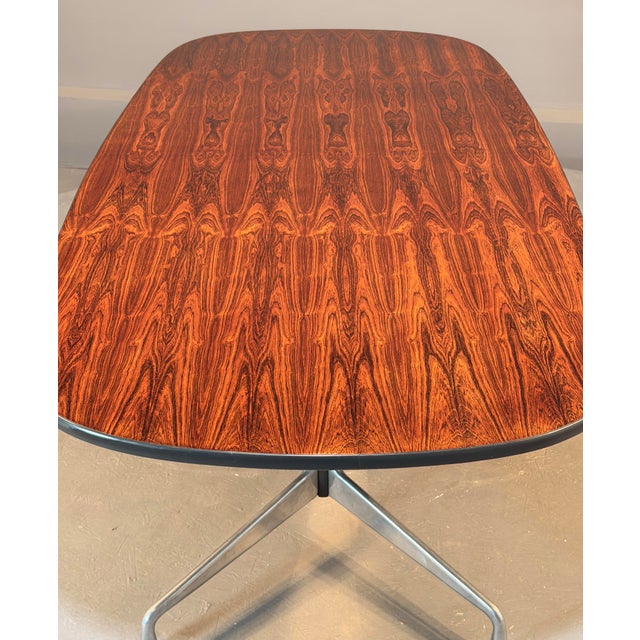 1970s 84 Inch Real Rosewood Table by Eames for Herman Miller For Sale - Image 9 of 14