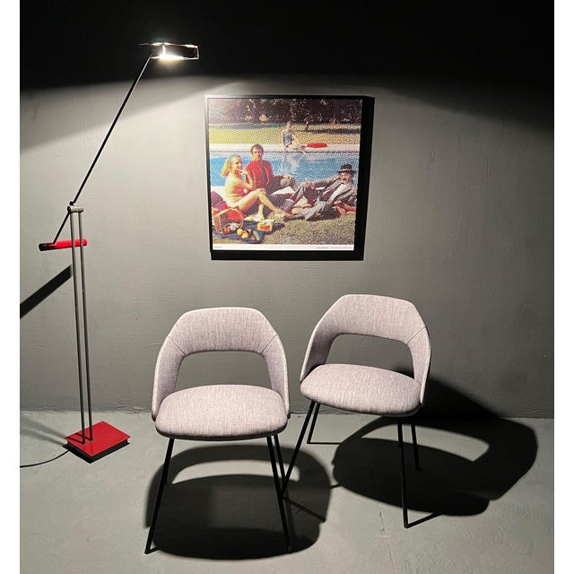 Barrel Chairs in the style of Pierre Guariche, 1950s, Set of 2 For Sale - Image 12 of 15