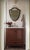 American Shield Hepplewhite Mirror by Bombay W/ Chain - Ralph Lauren, British Colonial, Grandmillennial Decors - 21” X 26” See Pics! For Sale - Image 3 of 8