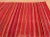 Red Vintage Moroccan Berber Kilim Rug in Burgundy, Pink and Orange Stripes 1960s For Sale - Image 8 of 12