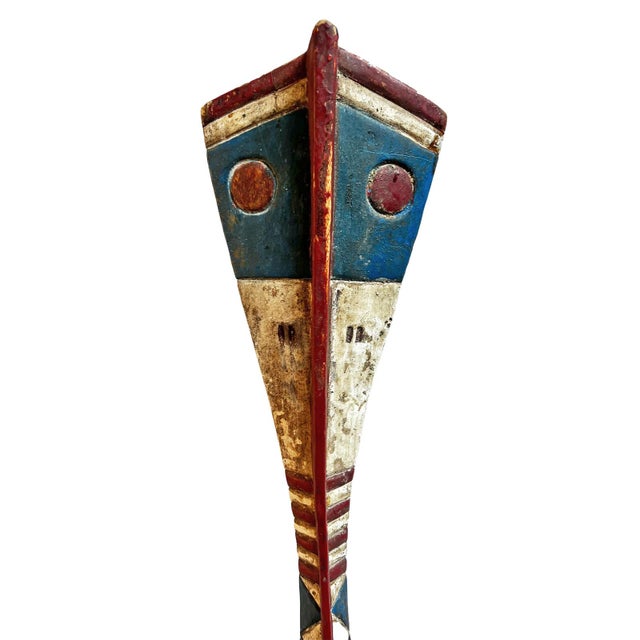 Antique Baga Serpent Headdress For Sale - Image 4 of 11