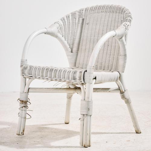 Rattan and Bamboo Set, 1970s, Set of 5 For Sale - Image 9 of 18