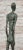 Gia Style Surrealist Walking Man Figure Bronze Sculpture For Sale - Image 9 of 10