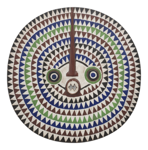 Large Sun Mask Bwa, Burkina Faso, 1920s-1940s