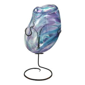 David Lindsey “Signature Series” Large Studio Art Glass Vessel Sculpture, 1998