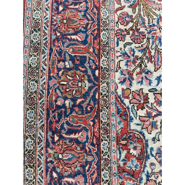 Floral Kashan Rug, 1920s For Sale - Image 15 of 18