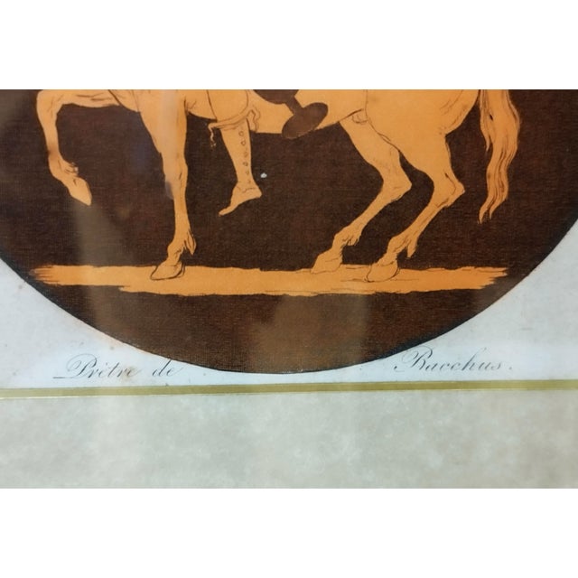 Jean-Baptiste-Claude-Richard De Saint-Non, Bacchus, 1781, Etching, Framed For Sale - Image 5 of 6