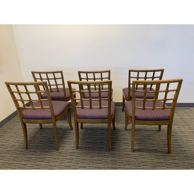 1960s Set of Six Vintage Drexel Dining Chairs Chairish