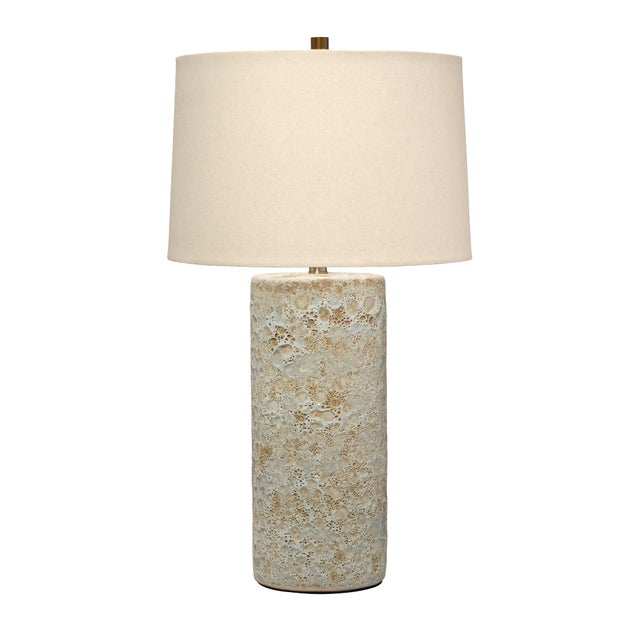 Lava Table Lamp, Volcanic Cream For Sale In Los Angeles - Image 6 of 6
