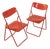 Ted Folding Chairs by Niels Gammelgaard for Ikea, 1970s, Set of 2 For Sale
