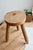 1970s Vintage Tripod Stool in Light Raw Wood, 1970s For Sale - Image 5 of 7