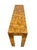 Mid-Century Modern Vintage U-Legged Burl Wood Console Table For Sale - Image 3 of 12